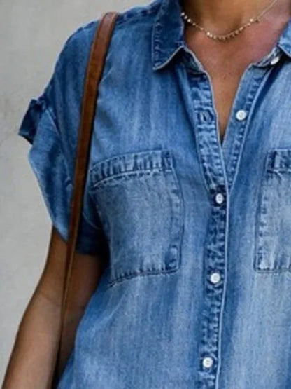 Denim Dress - Italian Design